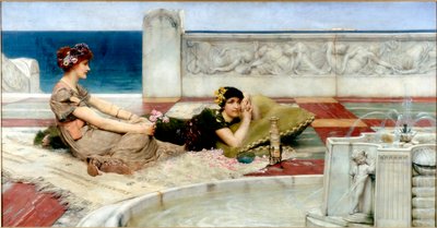 Love in Idleness, c.1891 by Lawrence Alma Tadema